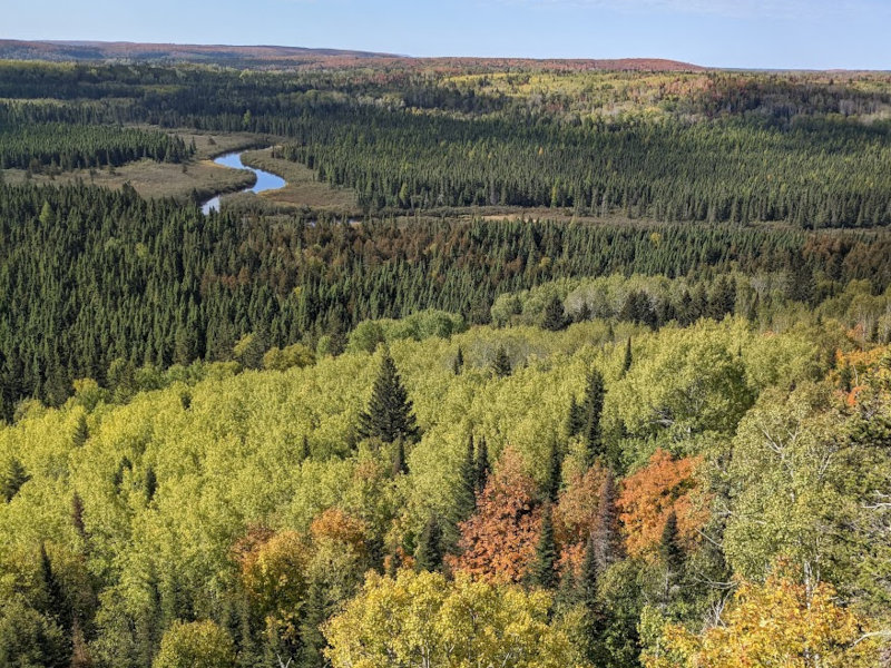 Poplar River Valley overlook