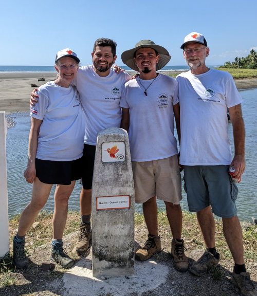 Final Camino de Costa Rica Segment Marker