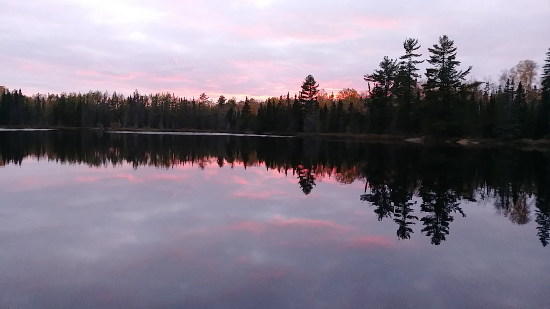 Medas Lake sunset