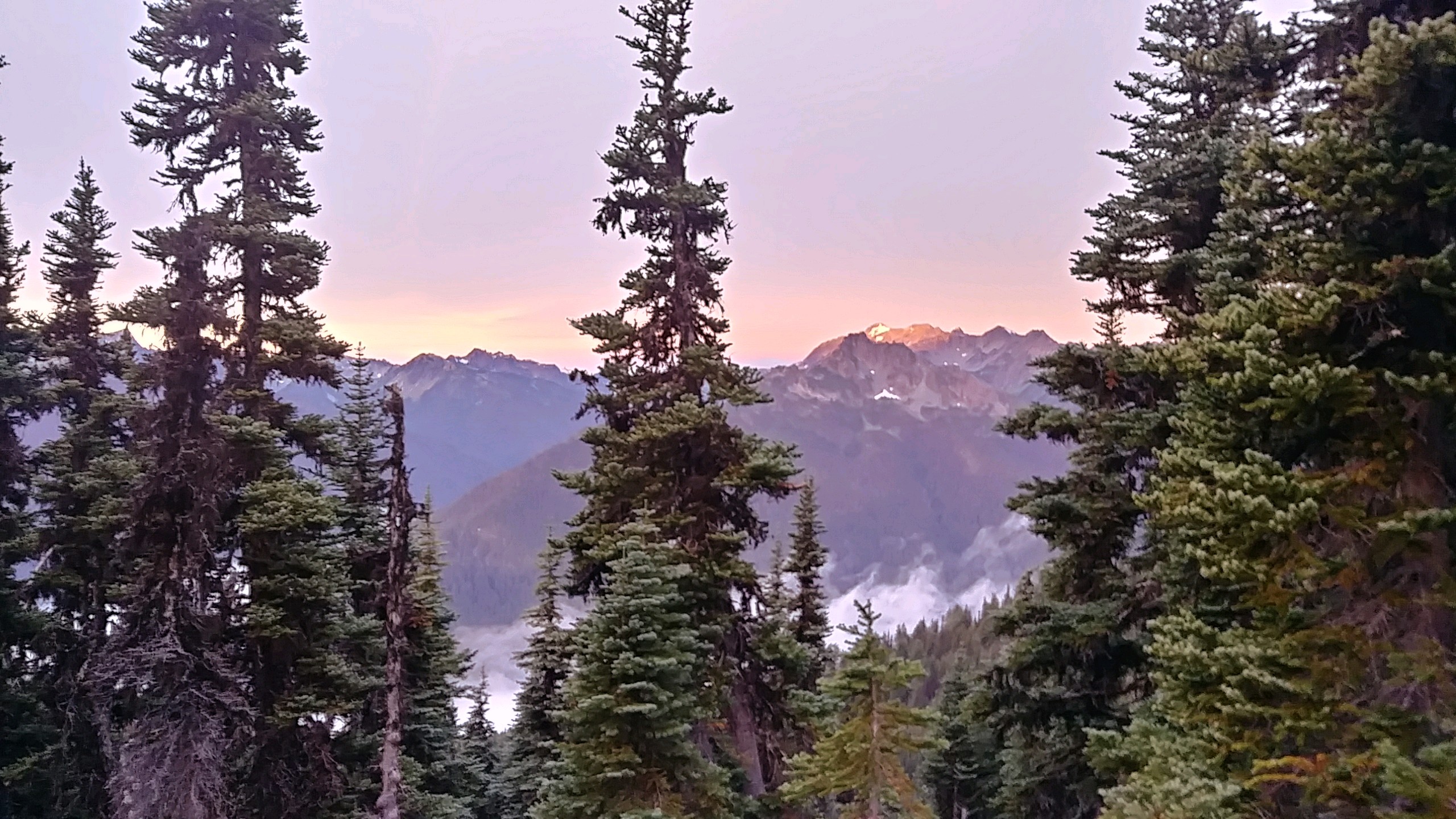 Sunrise in Olympics